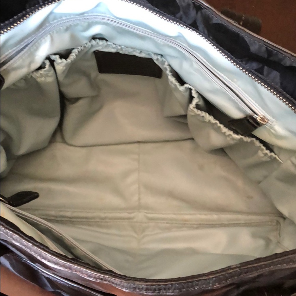 Authentic Coach Diaper Bag 🖤💙 - Picture 5 of 16